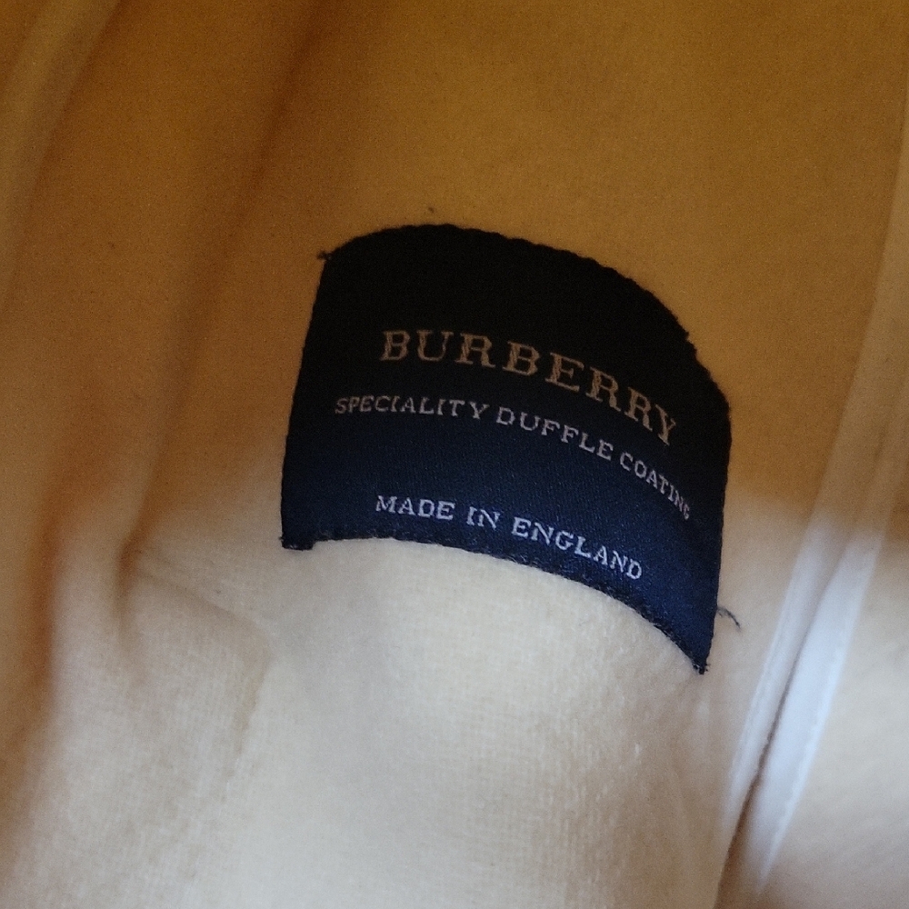 BURBERRY London Women's Cream Toggle Coat Wool Fits US size 2 - Picture 9 of 12